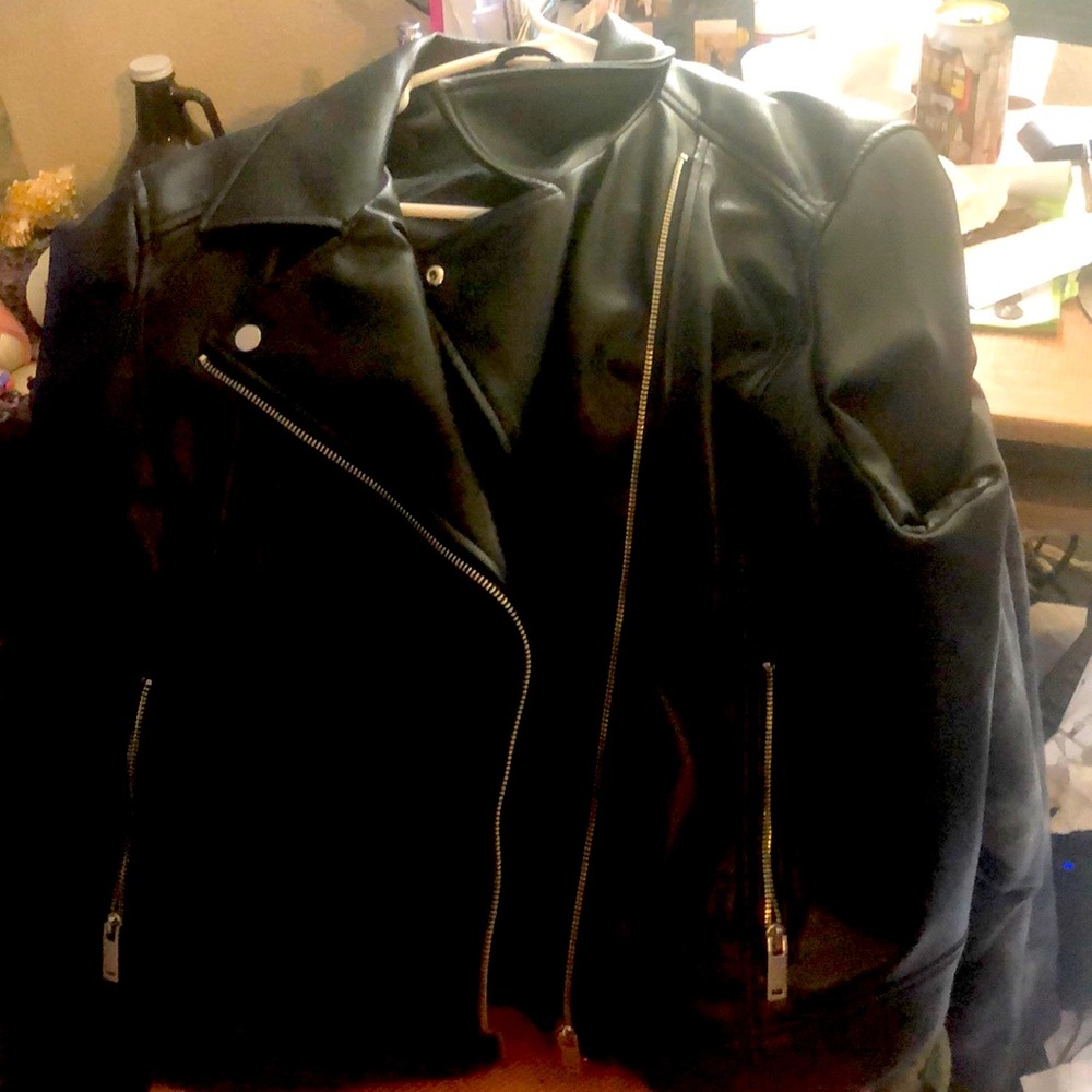 Little Black Leather Jacket